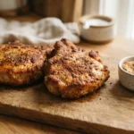 Keto Air Fryer Pork Chops with Dry Rub