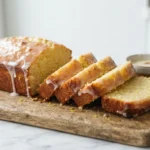 Keto Lemon Loaf Cake with a Sugar-Free Glaze