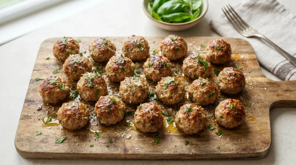 Keto Turkey Meatballs That Stay Moist Without Breadcrumbs