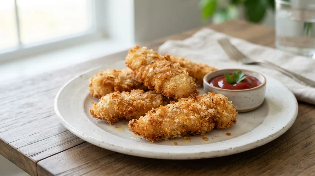 Crispy Air Fryer Buttermilk Chicken Tenders