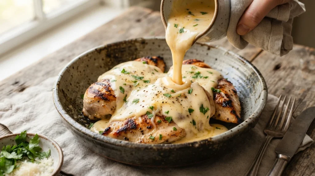 Creamy Keto Cheese Sauce: Flourless & Cornstarch-Free